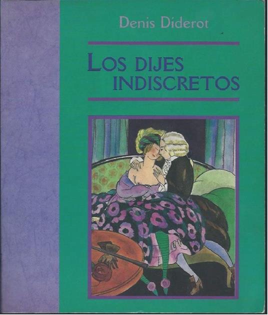 Los Dijes Indiscretos - Denis Diderot - copertina