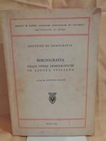 Bibliografia Delle Opere Demografiche In Lingua Italiana (1966)