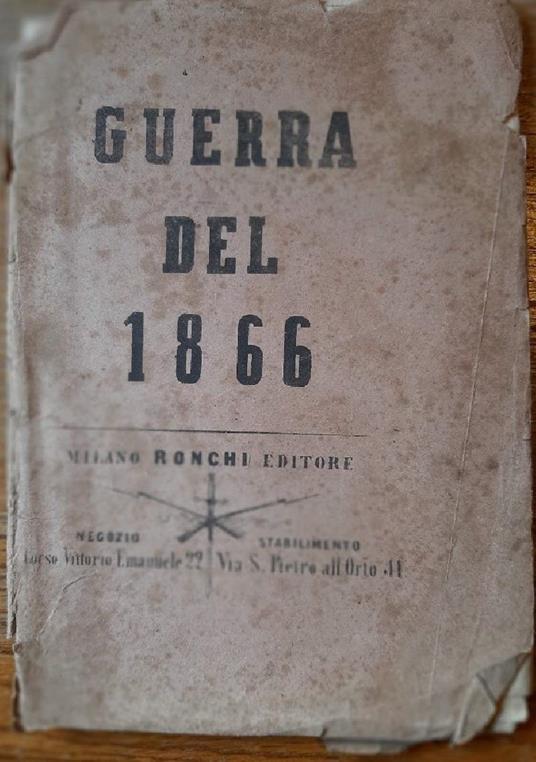 Guerra Del 1866 - copertina