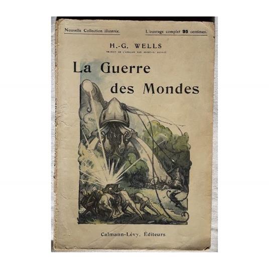 La Guerre Des Mondes - Herbert G. Wells - copertina