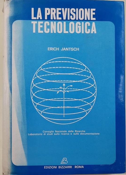 La Previzione Tecnologica( 1969) - Erich Jantsch - copertina