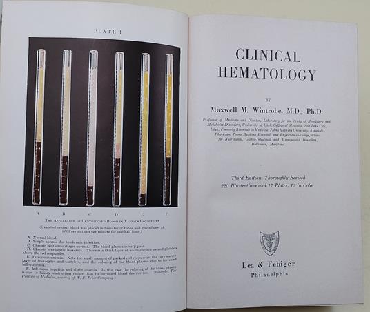 Clinical Hematology - copertina