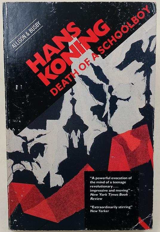Death of a schoolboy - Hans Konning - copertina