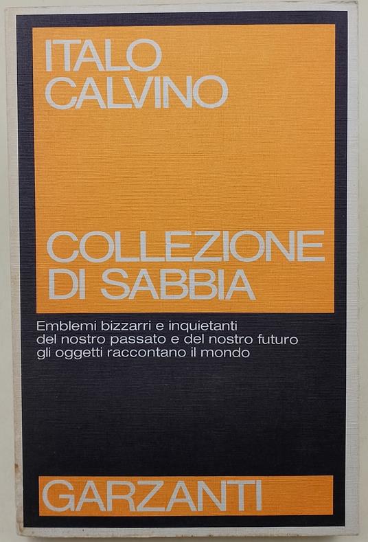 Collezione di sabbia - Italo Calvino - copertina