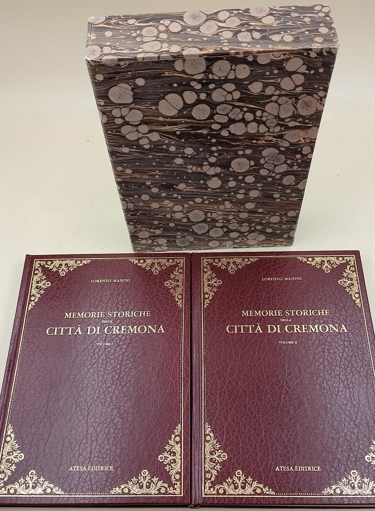 Memorie storiche della Città di Cremona- 2 voll