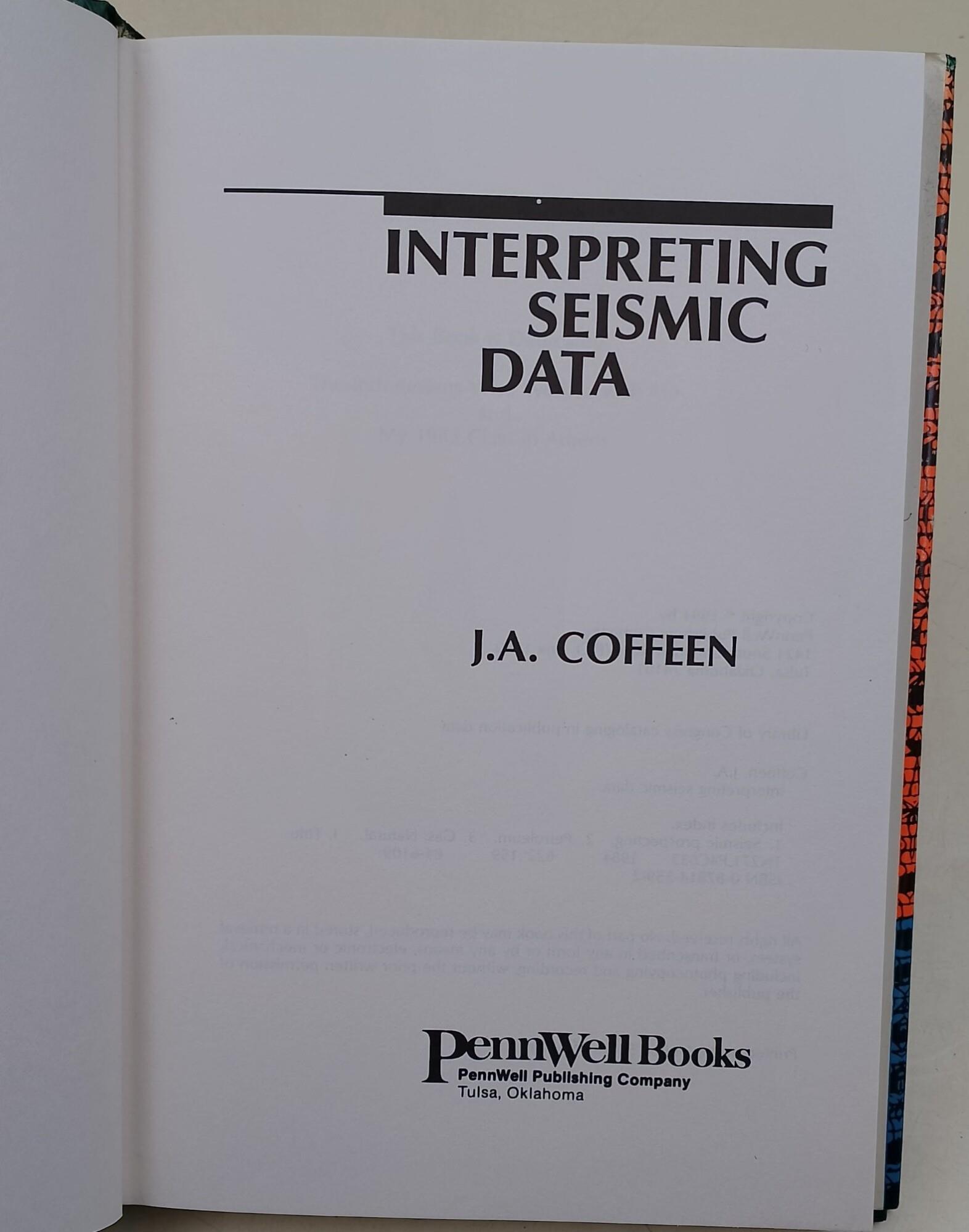 Interpreting Seismic Data