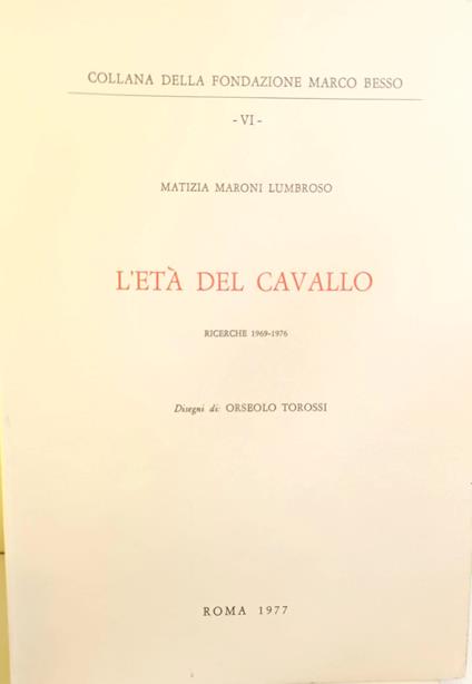 L' L' età del Cavallo - copertina
