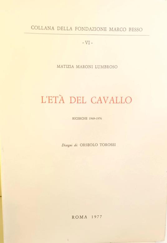 L' L' età del Cavallo - copertina
