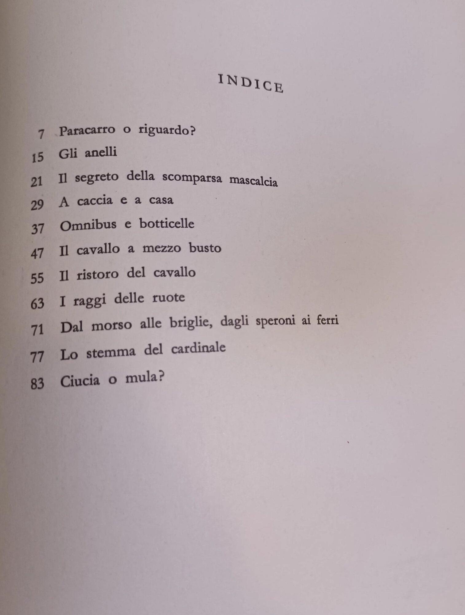 L' L' età del Cavallo