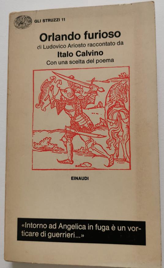 Orlando Furioso - di L. Ariosto raccontato da I. Calvino con una scelta del poema - Italo Calvino - copertina