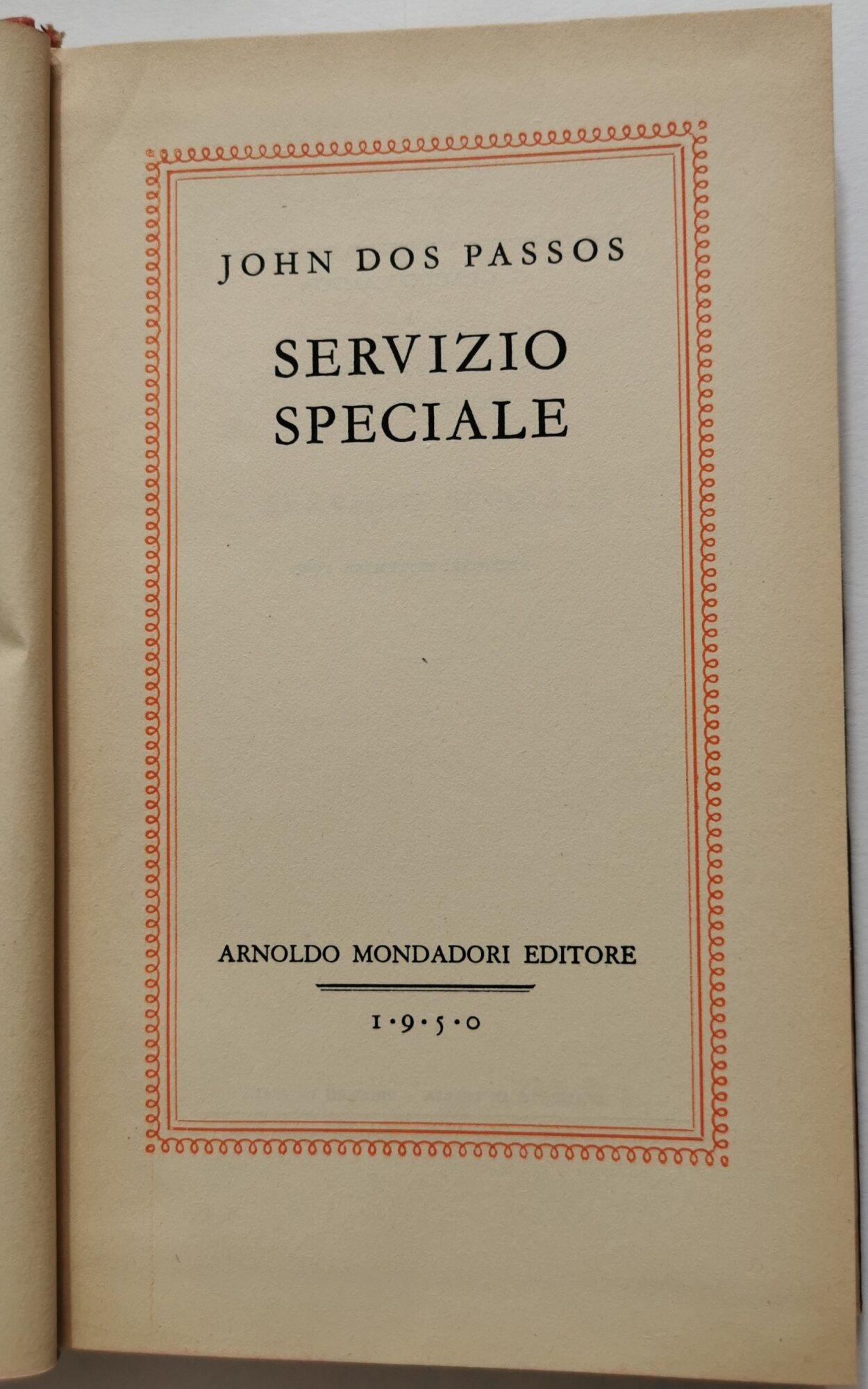 Servizio speciale