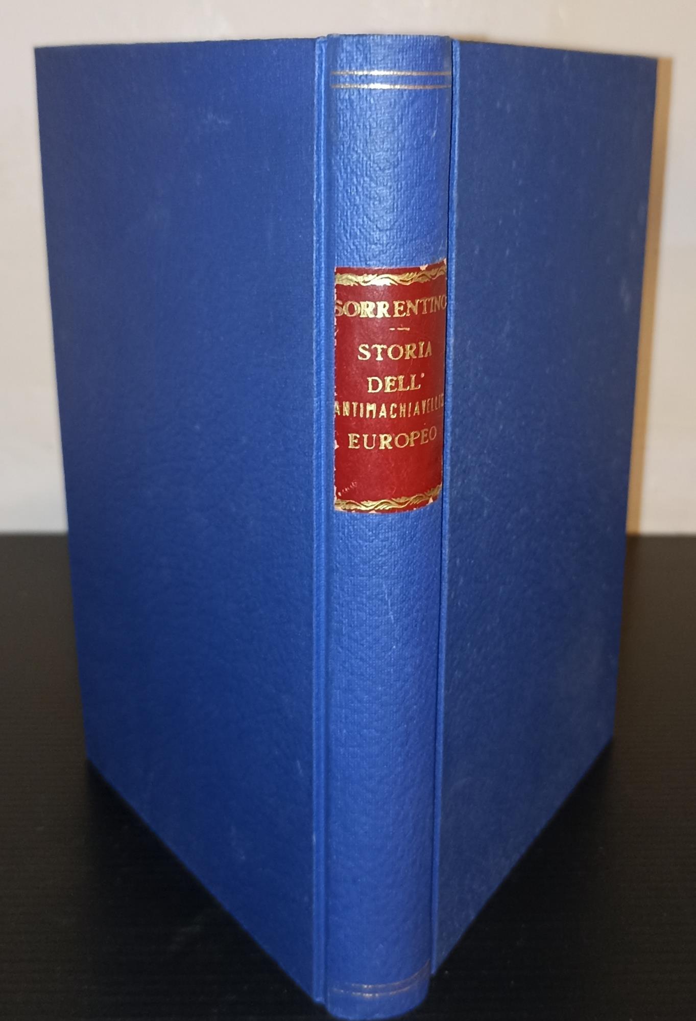 Storia dell'antimachiavellismo europeo