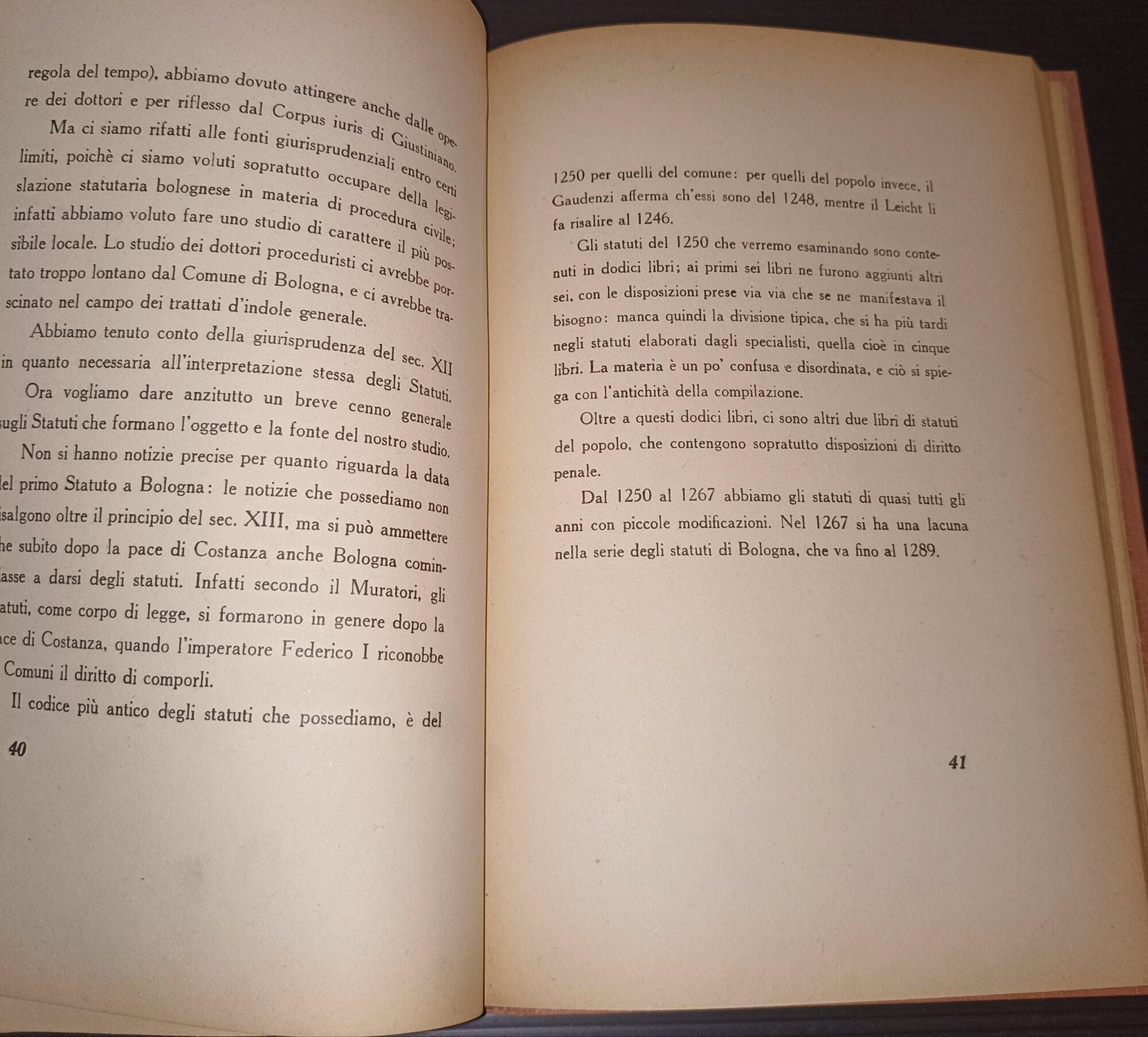 Ricerche sull'ordinamento giuridico del comune di Bologna nel secolo XIII