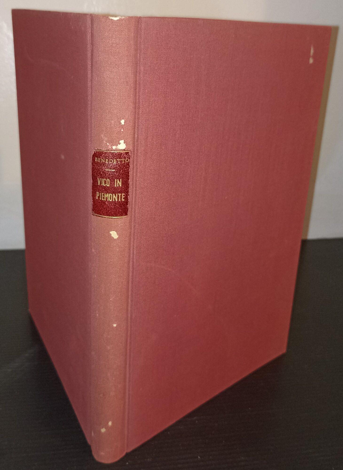 Vico in Piemonte. Contributo alla storiografia filosofica e giuridica nell'età del Risorgimento