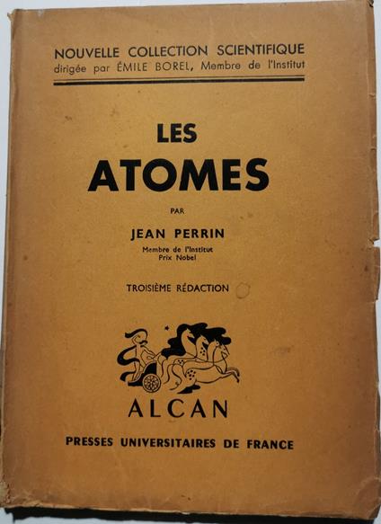 Les Atomes - Jean Perrin - copertina