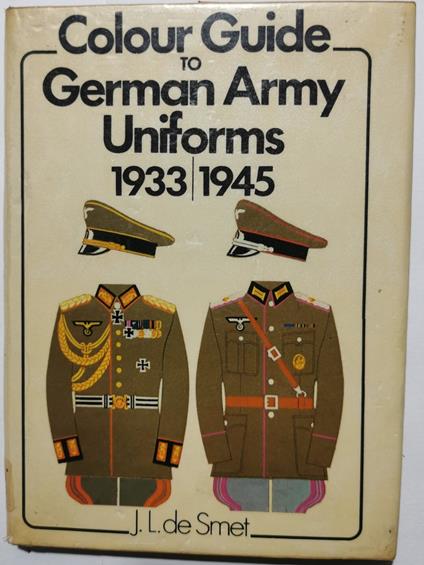 Color Guide to German Army Uniforms 1933-1945 - copertina