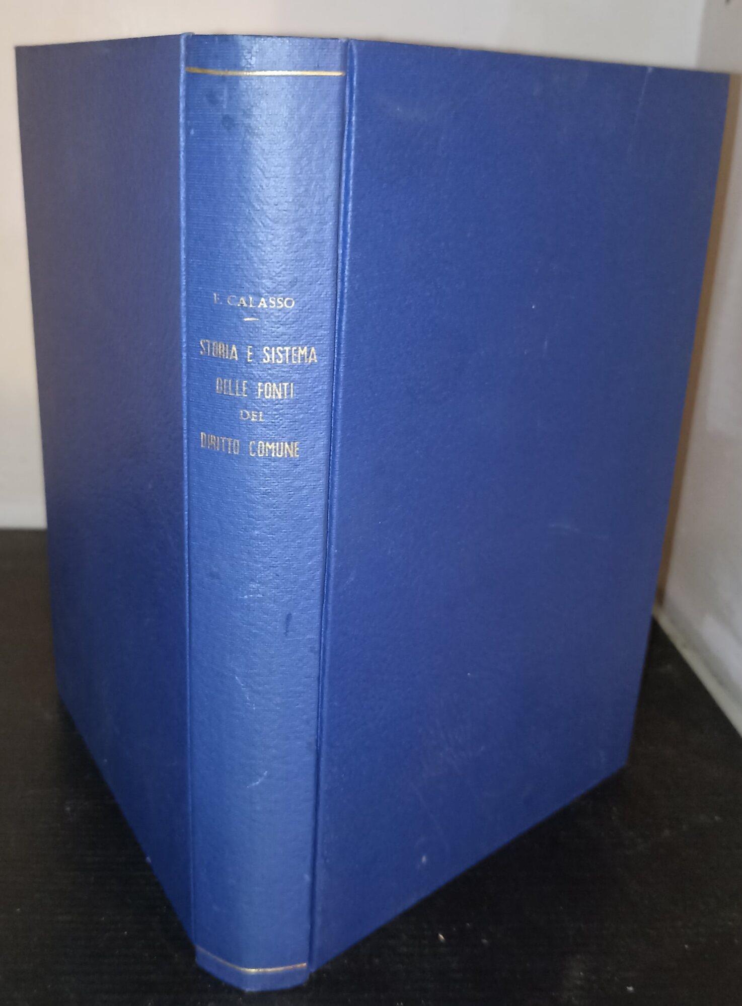 Storia e sistema delle fonti del diritto comune - I. Le origini