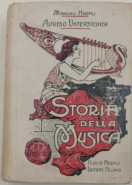 Storia della musica - Alfredo Untersteiner - copertina