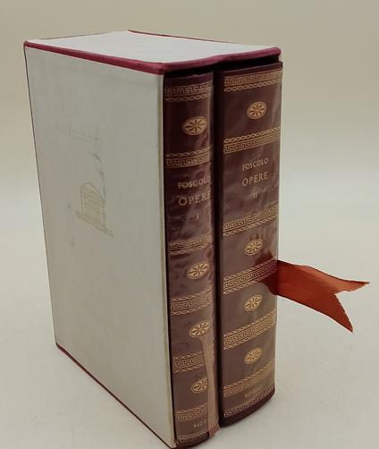 Opere- 2 voll - Ugo Foscolo - copertina
