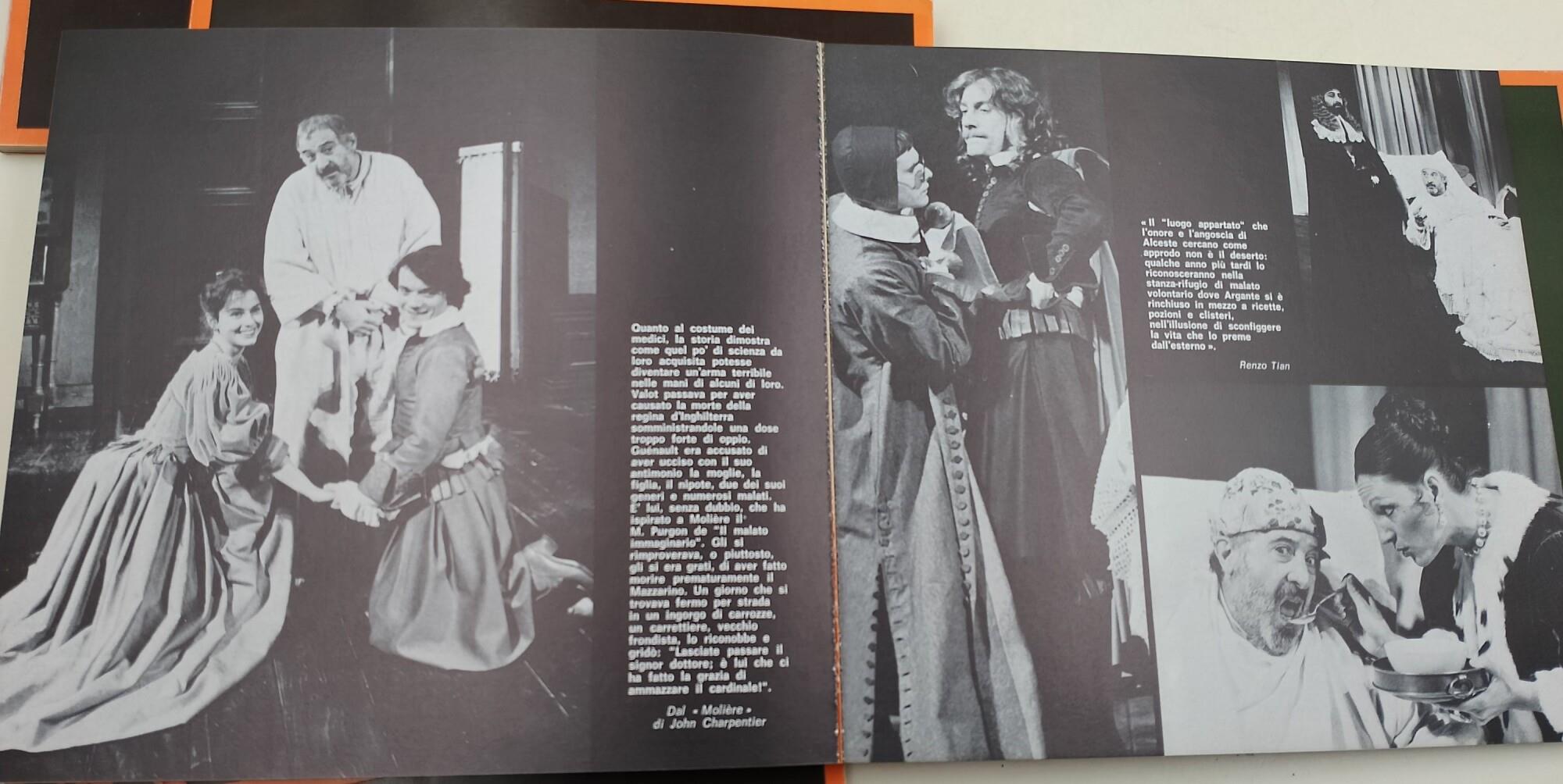 Teatro Eliseo-programmi di sala -6 voll. stagione teatrale 1978-79 e 79-80