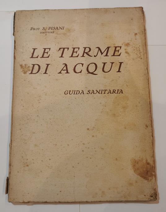 Le Terme di Acqui - guida sanitaria - copertina