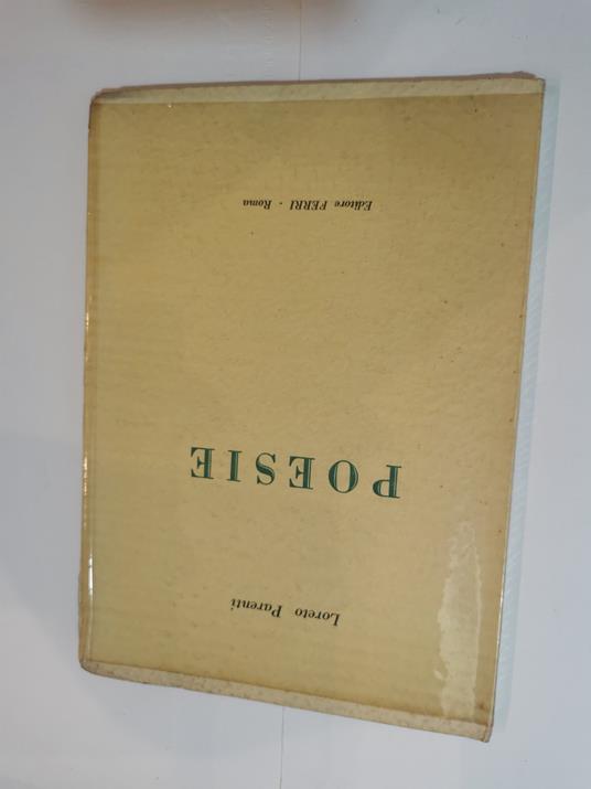 Poesie - copertina