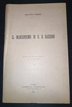 Il manzonismo di G. B. Bazzoni