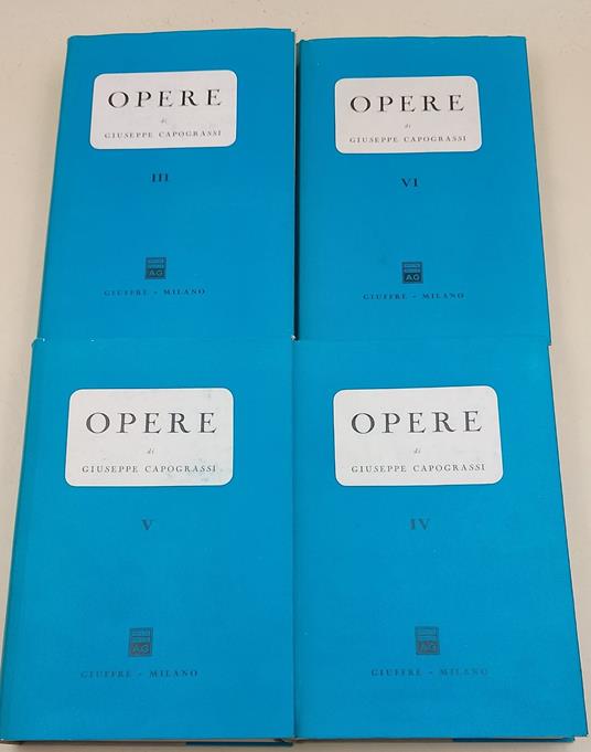 Opere- voll. III-IV-V-VI - copertina