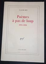 Poèmes à pas de loup 1992 - 1996