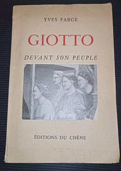 Giotto devant son peuple - copertina