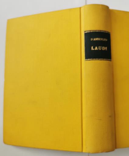 Laudi del cielo,del mare , della terra, degli eroi - Gabriele D'Annunzio - copertina