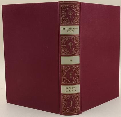 Testi religiosi egizi - Sergio Donadoni - copertina