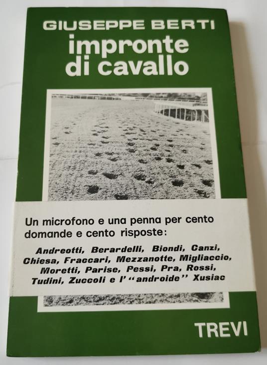 Impronte di cavallo - Giuseppe Berti - copertina