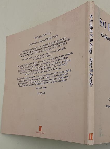 80 English Folk Songs - copertina