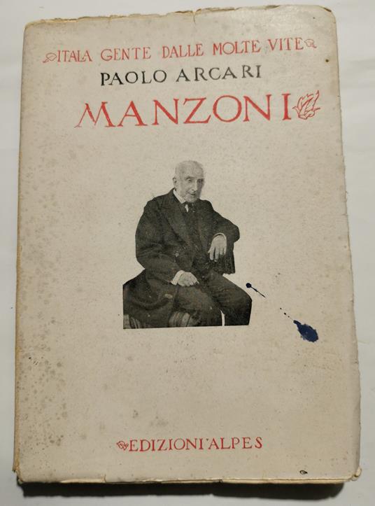 Manzoni - Paolo Arcari - copertina