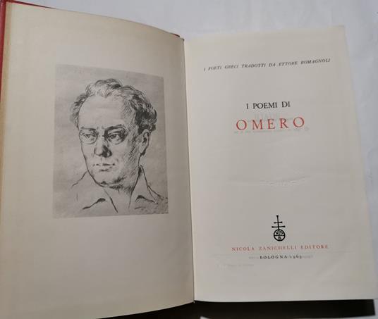 Poemi - Omero - copertina