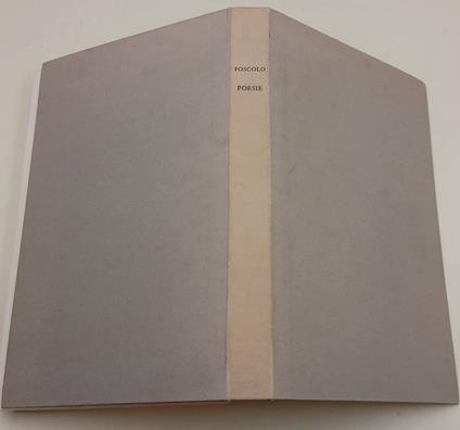 Poesie - Ugo Foscolo - copertina