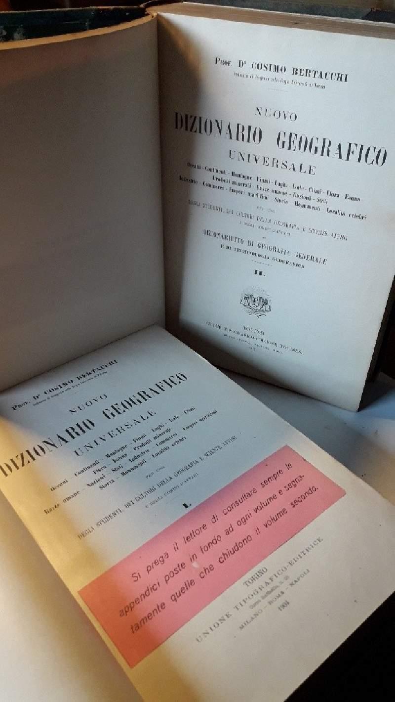 Nuovo Dizionario Geografico Universale-2 Voll.(1904)