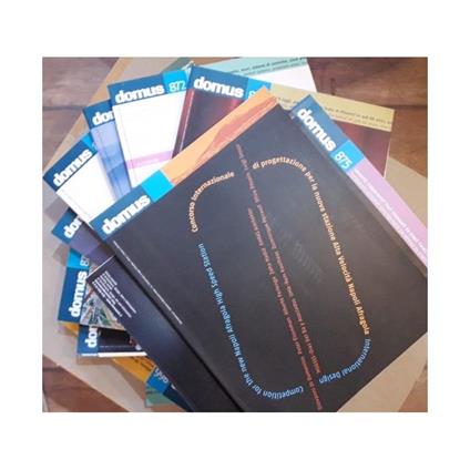 DOMUS -10 numeri(2004) - copertina