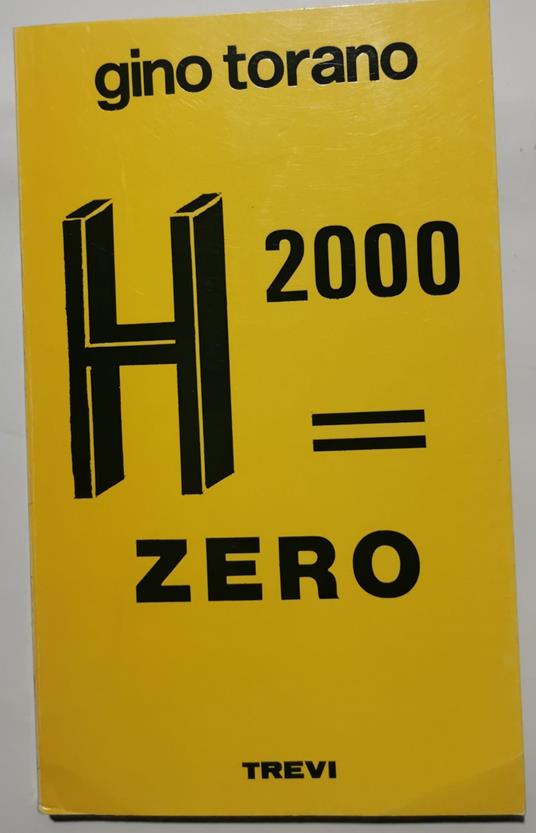H 2000= zero - copertina