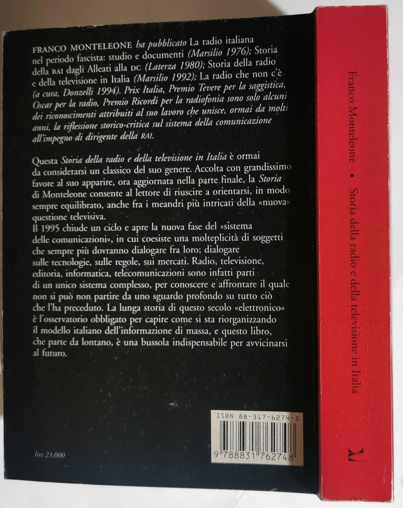 Storia della radio e della televisione in Italia
