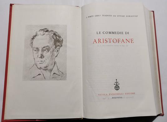 Le commedie - Aristofane - copertina