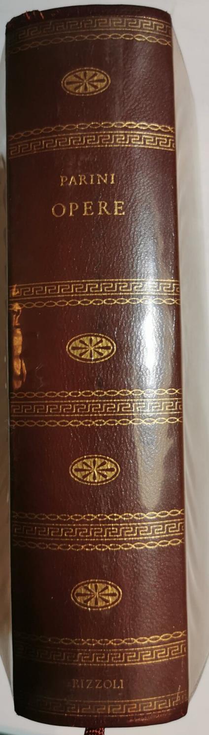 Opere - Giuseppe Parini - copertina