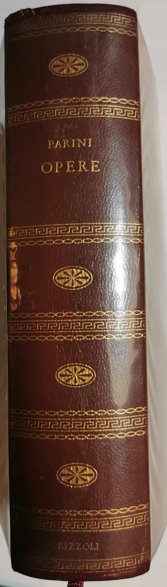 Opere - Giuseppe Parini - copertina
