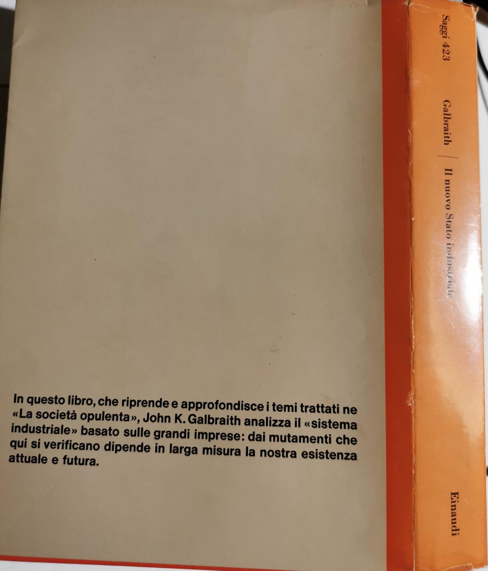 Il nuovo stato industriale