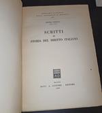 Scritti di storia del diritto italiano