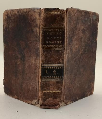 Le notti romane al sepolcro de' Scipioni-2 tomi - copertina