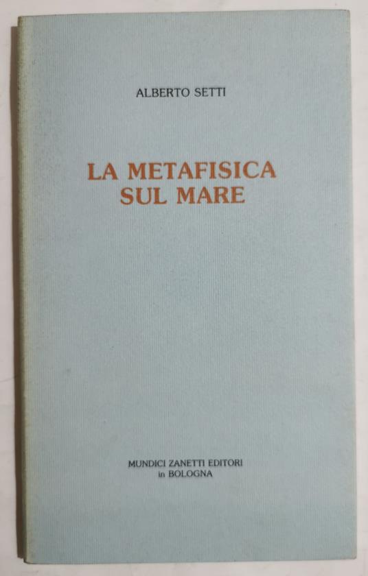 La metafisica sul mare - copertina