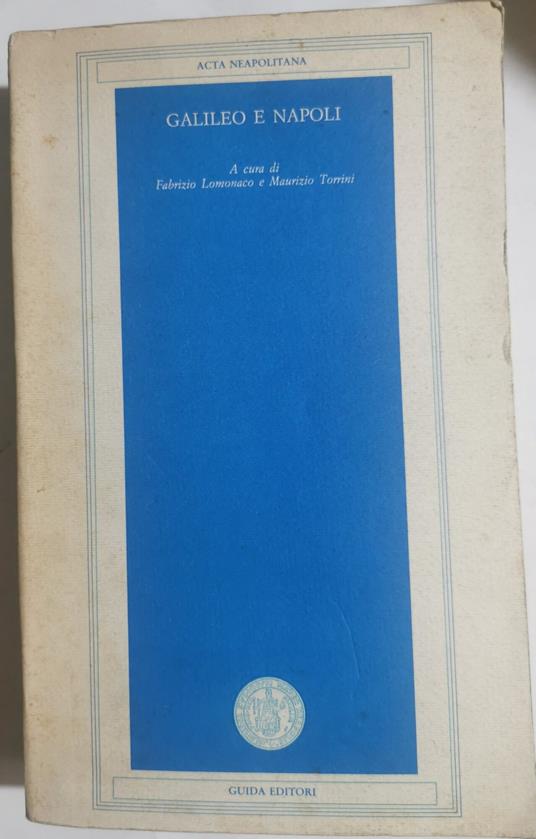 Galileo e Napoli - copertina