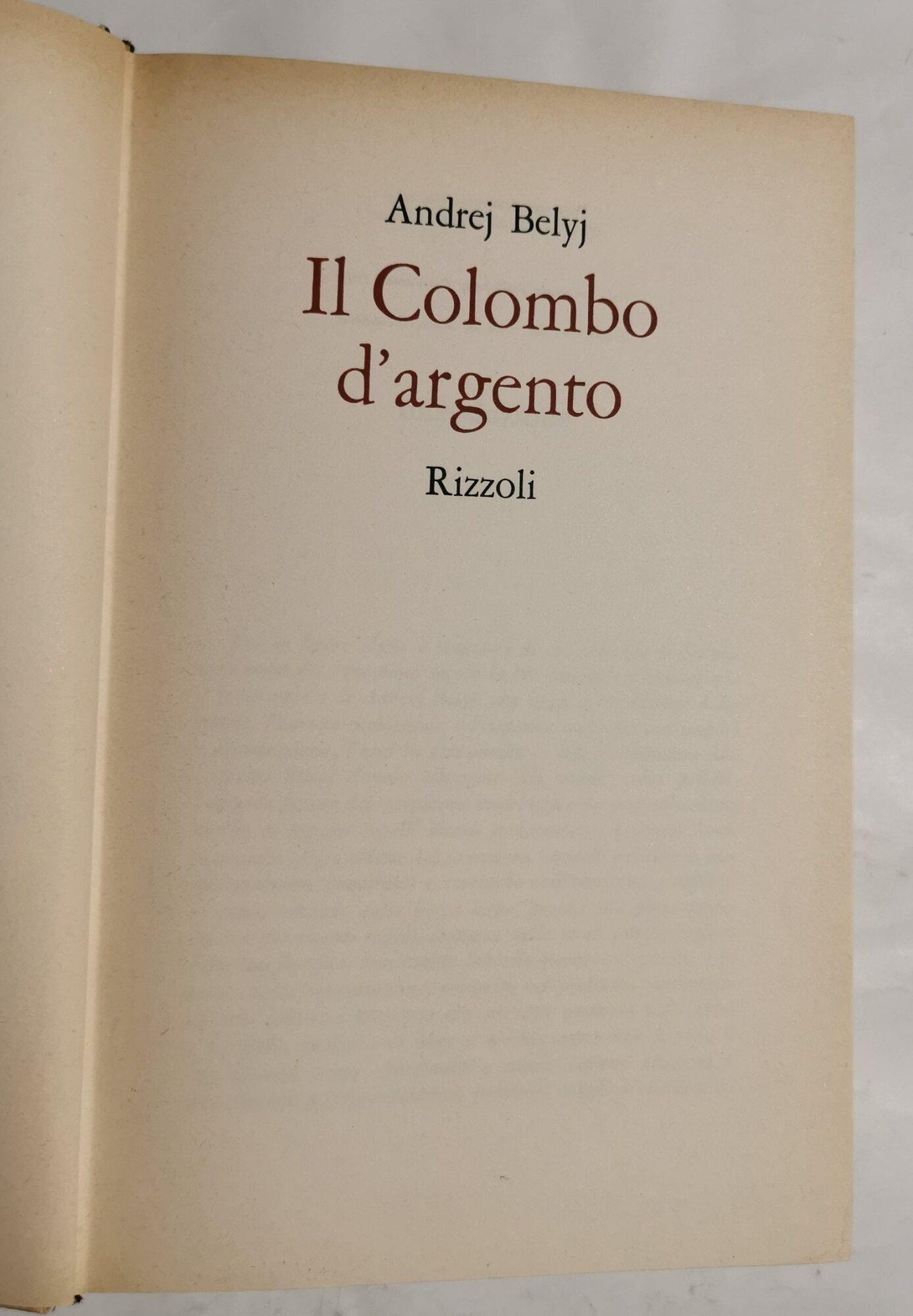 Il colombo d'argento